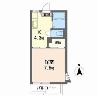 レジデンス樹【2階】の間取り