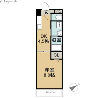 グランデ鵜の森【3階】の間取り