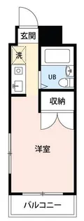 レジデンス浜松【5階】の間取り