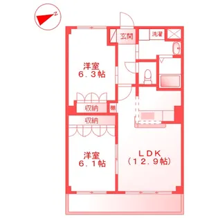 TNM鎌倉【2階】の間取り