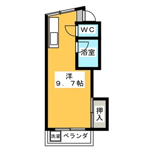 メゾン・エーグレット【1階】の間取り