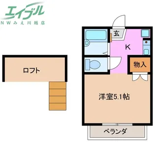 レーベンハイムII【1階】の間取り