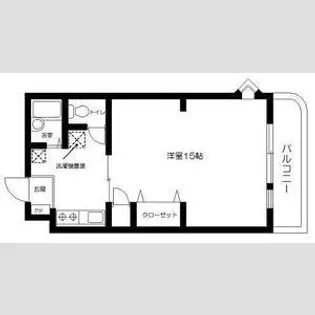 シェモア泉中央【2階】の間取り