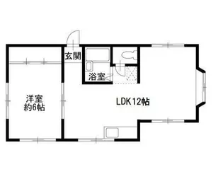 ヴィレッジ長崎【1階】の間取り