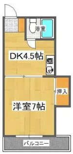 シティコーポ宝仙【5階】の間取り