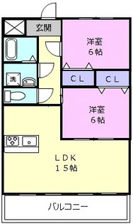 ロイヤル・ふじ【2階】の間取り