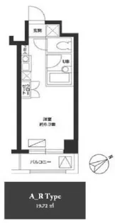 カスタリア西船橋【7階】の間取り