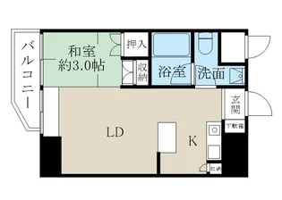 新潟芙蓉コモンズ【6階】の間取り
