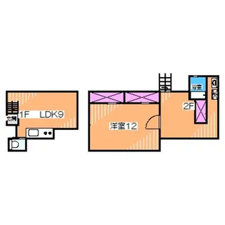 サンコート21【5階】の間取り