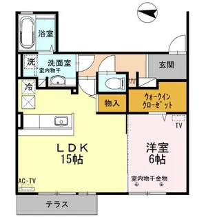 Viola Village【1階】の間取り