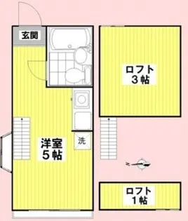 南高円寺ハイム【1階】の間取り