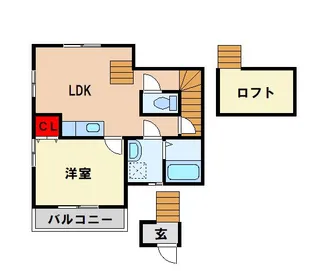 ガーデンヴィラ小郡【2階】の間取り