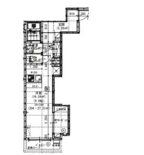 東京都足立区江北3【アパート】の間取り