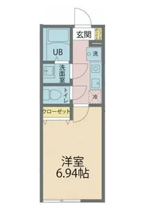 カインドネス東武練馬【2階】の間取り