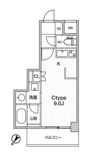 ジェーエムエフレジデンス町田【1階】の間取り