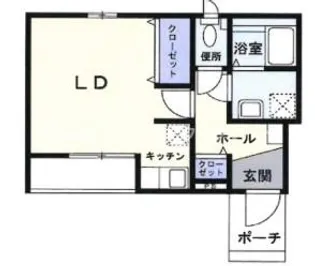 神奈川県横浜市金沢区金沢町【アパート】の間取り