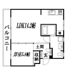 静岡県浜松市中央区増楽町【マンション】の間取り
