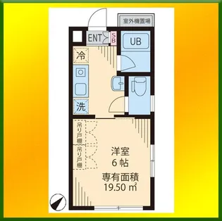 Elsa【3階】の間取り