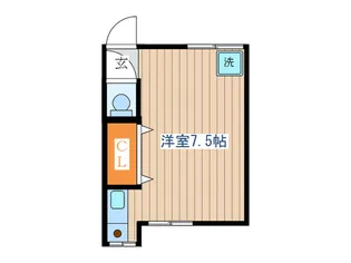 東田A棟【2階】の間取り