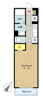神奈川県座間市相模が丘2【マンション】の間取り