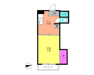 ダイワアベニュー【3階】の間取り