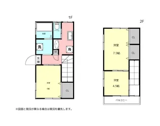 はしもと荘【1階】の間取り