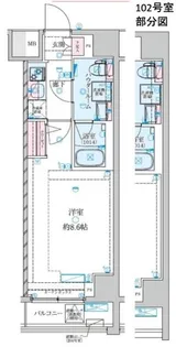 神奈川県川崎市川崎区出来野【マンション】の間取り