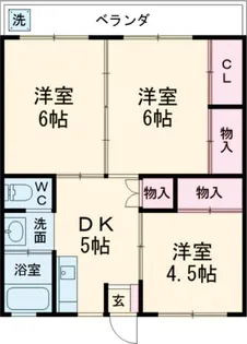 国崎ビル3【4階】の間取り