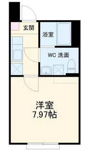ラシュレ東川口【2階】の間取り