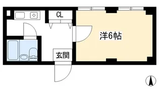 上賀茂松柏【3階】の間取り