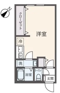 フォセット本蓮沼【3階】の間取り