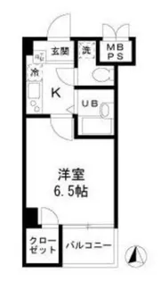 パラドール両国【2階】の間取り