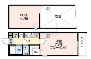 グランクオール板橋本町イーストレジデンス【3階】の間取り