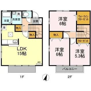 広島県広島市南区上東雲町【一戸建】の間取り