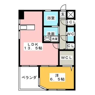 Espoir i【3階】の間取り