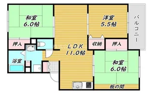 ネオグレイス【2階】の間取り