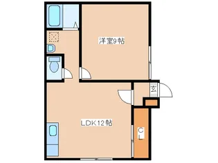 宮崎県都城市年見町【一戸建】の間取り