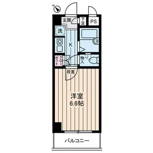 アセンズシティ2【2階】の間取り