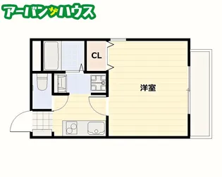 AL CUORE【2階】の間取り