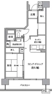 Ts garden清瀬【1階】の間取り