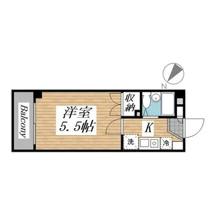 ヒルズガーデン東雪谷【2階】の間取り