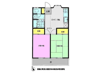 グレースハウス【1階】の間取り