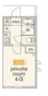 ville中落合【1階】の間取り