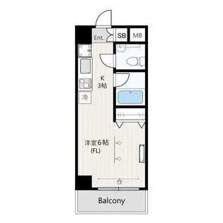 アニシィー新城【3階】の間取り