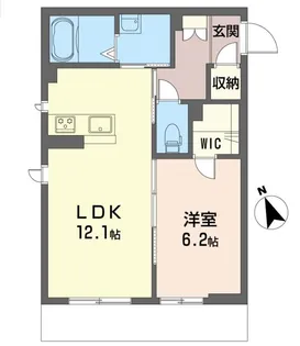 ミリア五月台WEST【SHM】【3階】の間取り