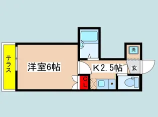 LIEN読売ランド【2階】の間取り