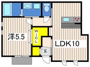 PlaisirVII【1階】の間取り