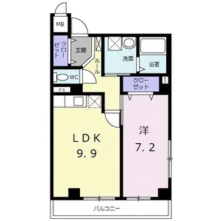 Kantree Home【4階】の間取り