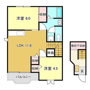 Navin【2階】の間取り