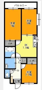 ヒルトーク【1階】の間取り